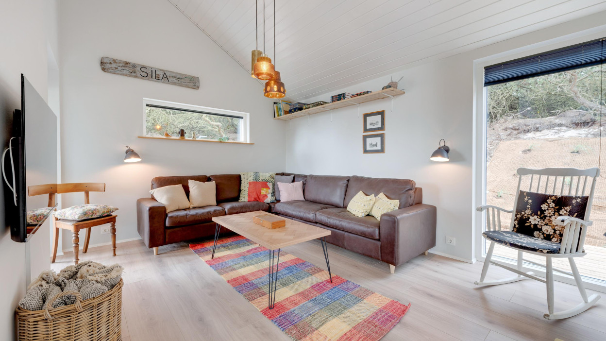 Charmantes Ferienhaus mit Außendusche und Panoramablick, Dänemark