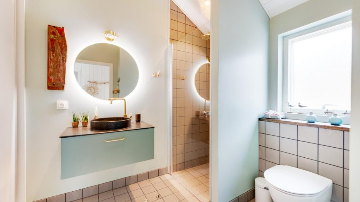 Charmantes Ferienhaus mit Außendusche und Panoramablick, Dänemark